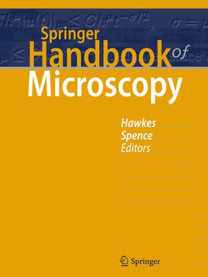 cover image of Springer Handbook of Microscopy